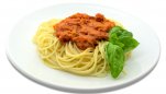 Spaghetti, obiad